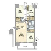 メイツ深川住吉の間取り画像