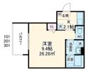 CUORE三光町の間取り画像