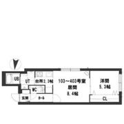 グランメール北24条駅前の間取り画像