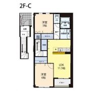 松東017の間取り画像