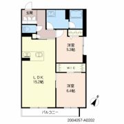 ブルームステージ紫原の間取り画像