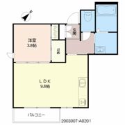 エーゼルハイムの間取り画像