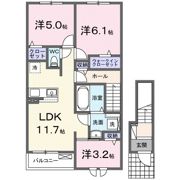 ジリエットの間取り画像