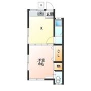 コーポアスペンBの間取り画像