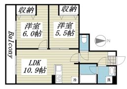 スカイタウンRの間取り画像