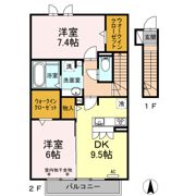 サザンコートの間取り画像
