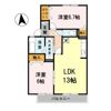 セジュールハピネス（南区） A棟の間取り画像