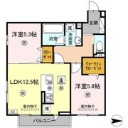 サンドルフ高須Ⅱ番館の間取り画像