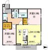 サンドルフ高須Ⅱ番館の間取り画像
