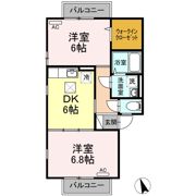サンライズ ハイツ MKの間取り画像