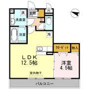 オッツ古賀島の間取り画像
