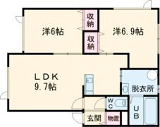 ウィステリアの間取り画像