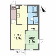 オペラハウス日高 Hの間取り画像