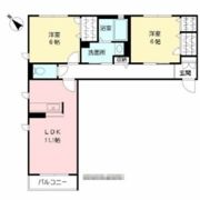 ヴィラウィステリア門司 B棟の間取り画像