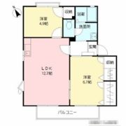 フレグランス常磐 A棟の間取り画像