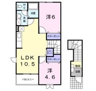 エル・レフィナードⅡの間取り画像