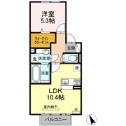 マリースプリング A棟の間取り画像