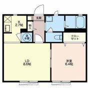 スイレン Aの間取り画像