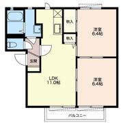 ファミーユベール Aの間取り画像