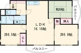ディアコート真砂の間取り画像