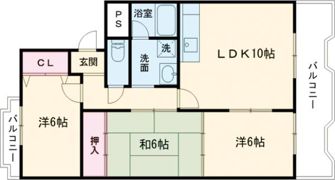 メゾン辻の間取り画像