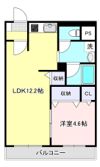デュエット白河の間取り画像