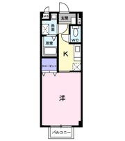 アンフィニ大澤 Bの間取り画像