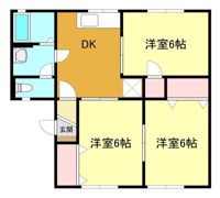 セベルハイツBの間取り画像