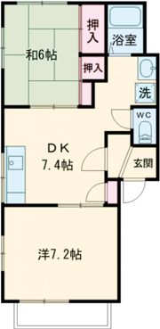 ライフタウンプレセアの間取り画像