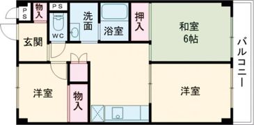 加藤第1ビルの間取り画像
