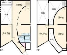 アーク諏訪の森の間取り画像