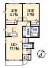 ブラン・ペーシュIIの間取り画像