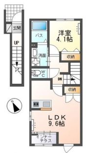 仮）日立市金沢町 新築アパートの間取り画像