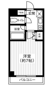 ラフィネ多摩平の間取り画像