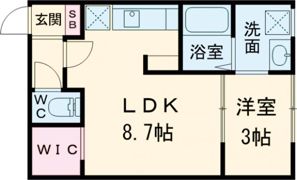ラクスの間取り画像