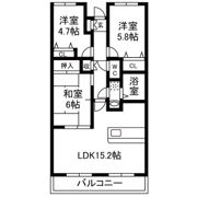 コトー陽光台の間取り画像