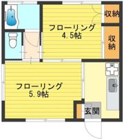清風荘の間取り画像