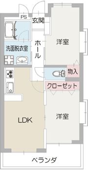 レアールマンションBeansの間取り画像