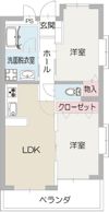 レアールマンションBeansの間取り画像