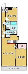 ピアコート越谷の間取り画像