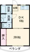 サンライズ往完の間取り画像
