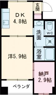 グランペール六甲の間取り画像