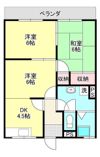 若楠マンションの間取り画像