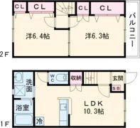 Classeed Ⅰの間取り画像