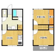 朝日住宅の間取り画像