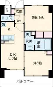 エステムプラザ神戸西IVインフィニティの間取り画像