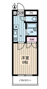 グローイングシティー大和田の間取り画像