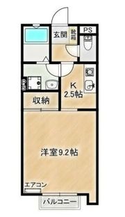 ルシェール三田3番館C棟の間取り画像