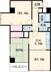 ローズマンション五日市の間取り画像