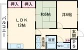 ビューハイツMの間取り画像